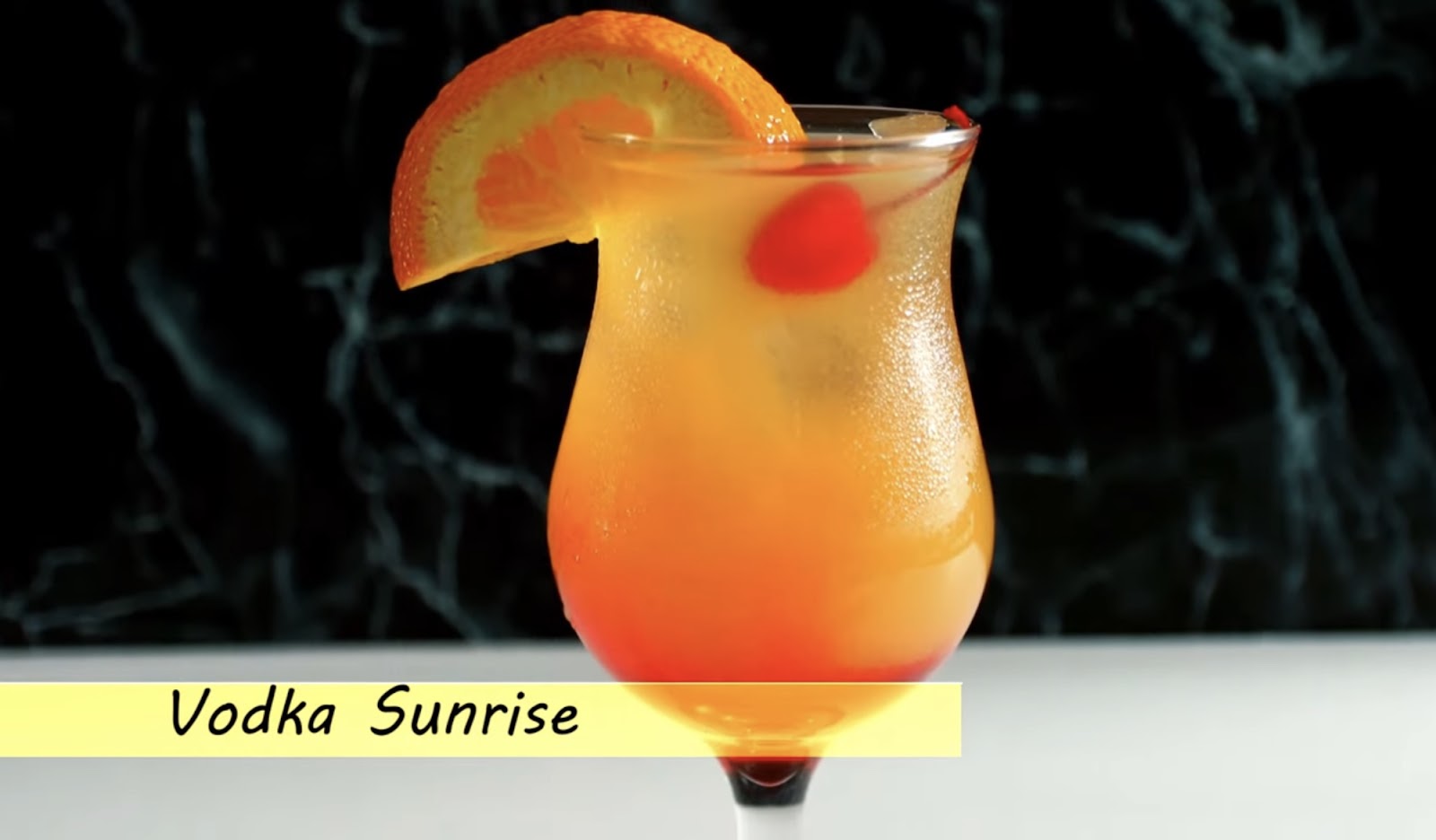 Vodka Sunrise – Tito’s cocktail